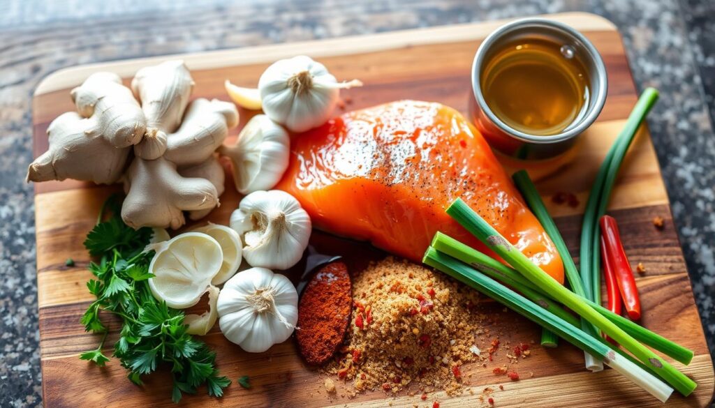 Asian Salmon Rub Ingredients