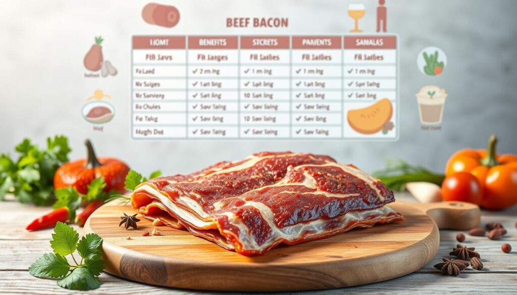 Beef Bacon Nutritional Profile