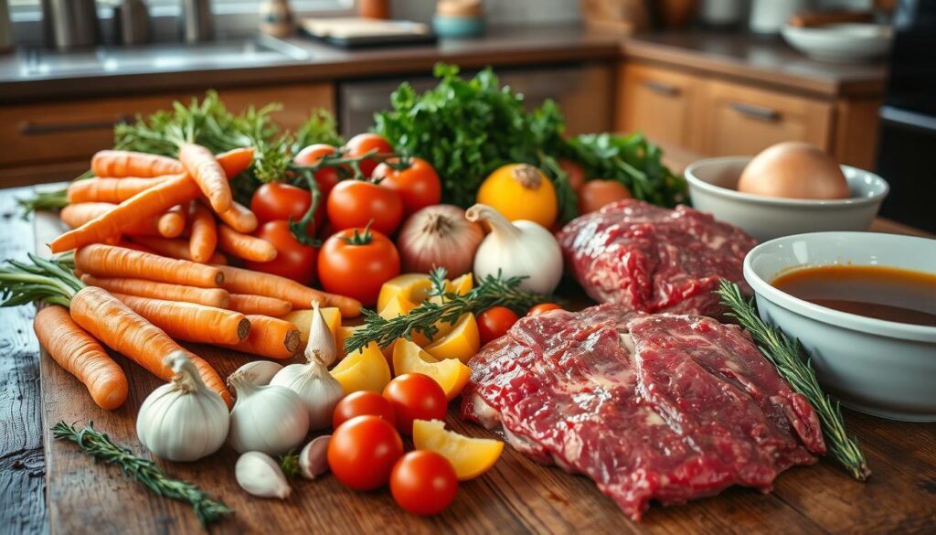 Beef Stew Ingredients