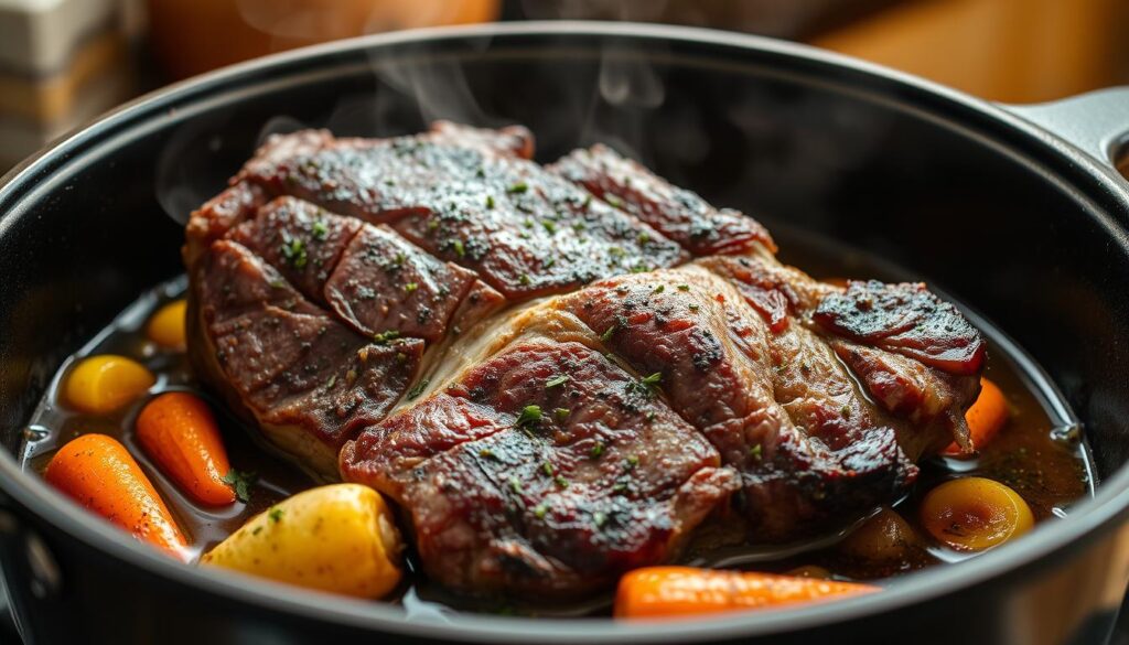 Braising Technique for Beef Chuck Roast