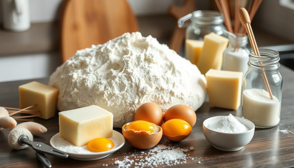 Brioche Ingredients Preparation