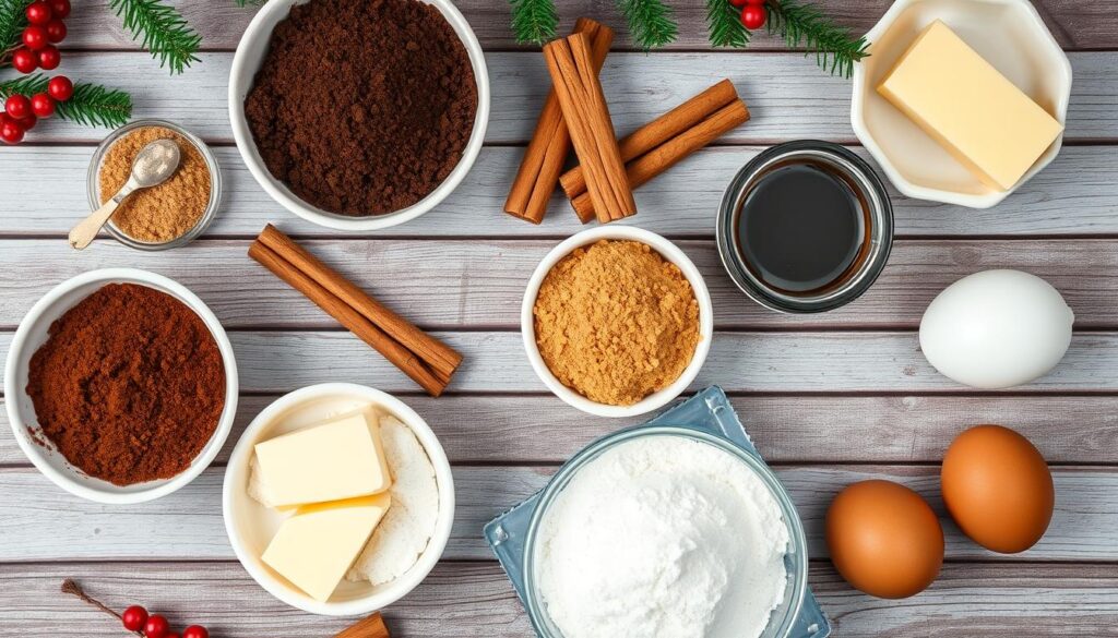 Chocolate Gingerbread Cake Ingredients