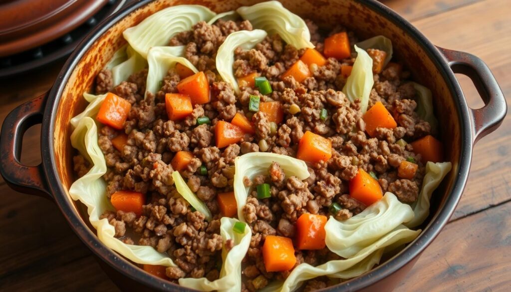 Ground Beef  Cabbage Recipe