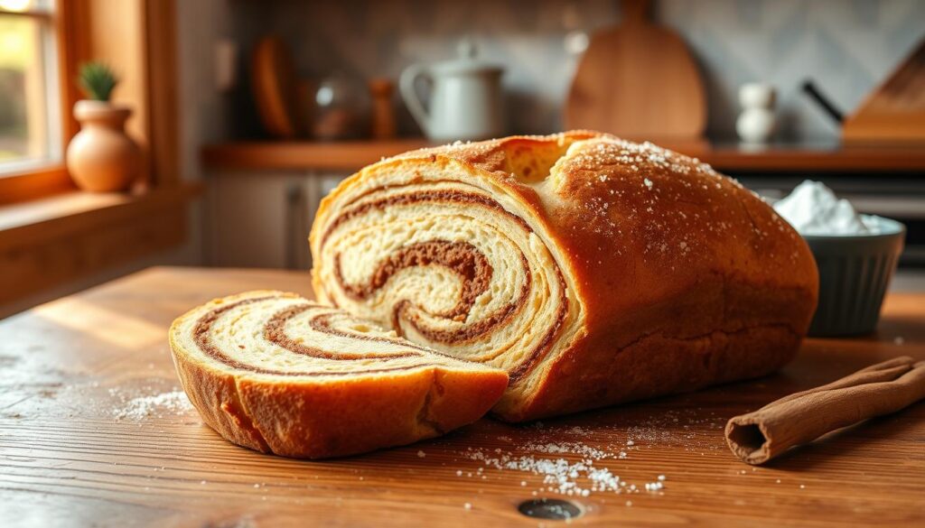 Homemade Cinnamon Swirl Bread