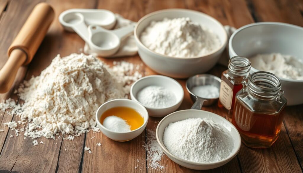 Italian Bread Ingredients and Equipment