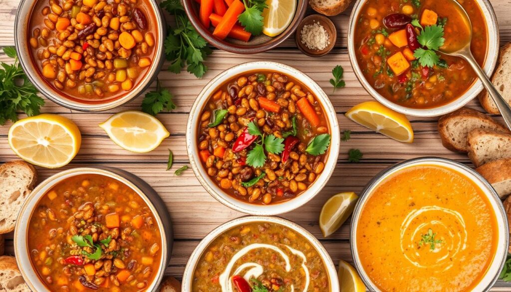 Lentil Soup Variations