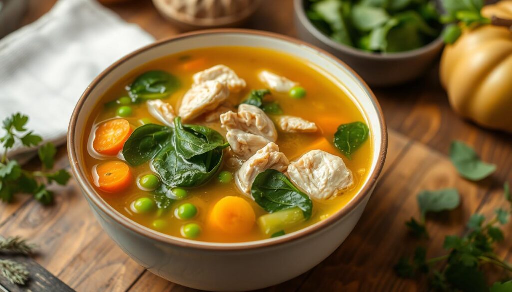 Nutritious Chicken Vegetable Soup