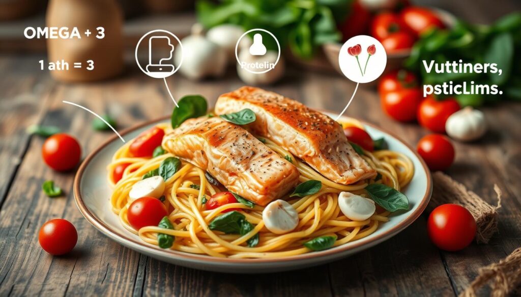 Salmon Pasta Nutritional Benefits