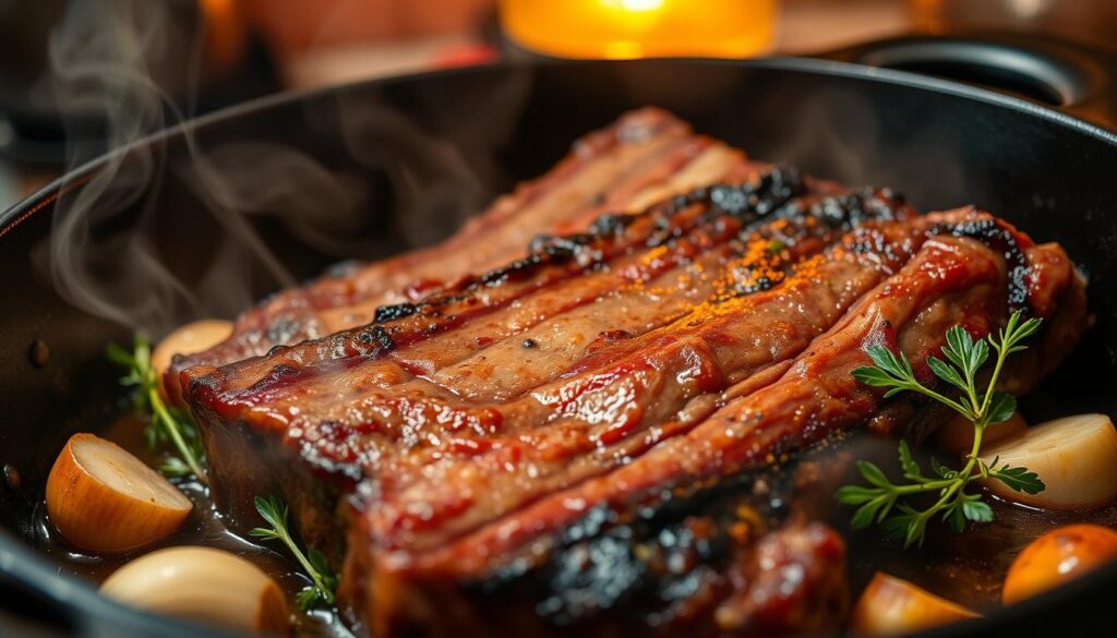 Searing Beef Short Ribs Technique