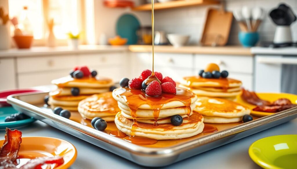 Sheet Pan Pancakes Breakfast Hack