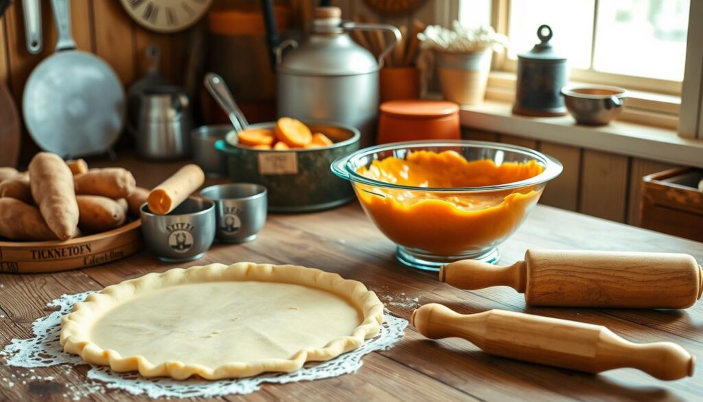 Southern Sweet Potato Pie Traditional Preparation