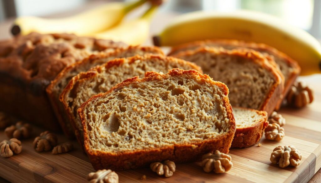 Vegan Banana Bread Slices