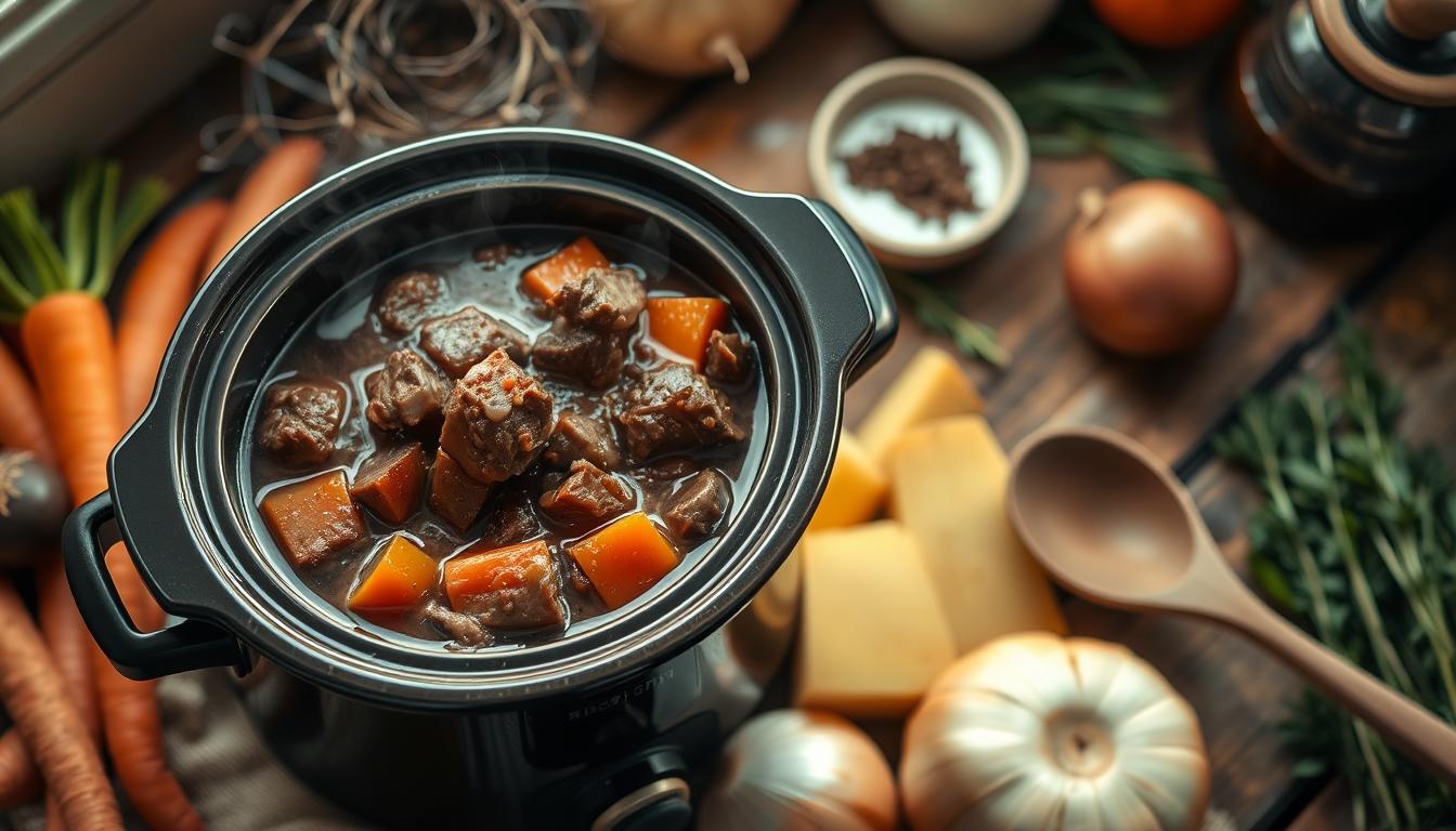 beef stew crock pot