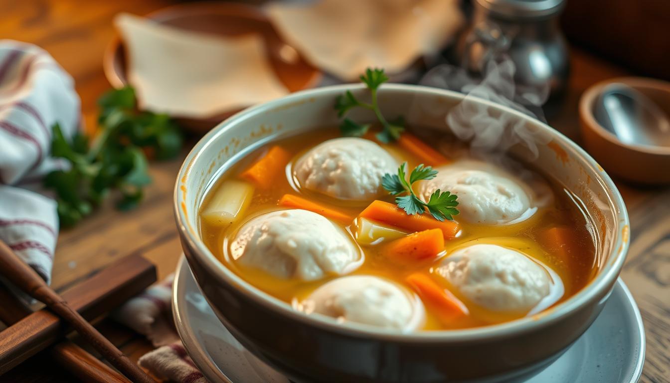 chicken dumpling soup