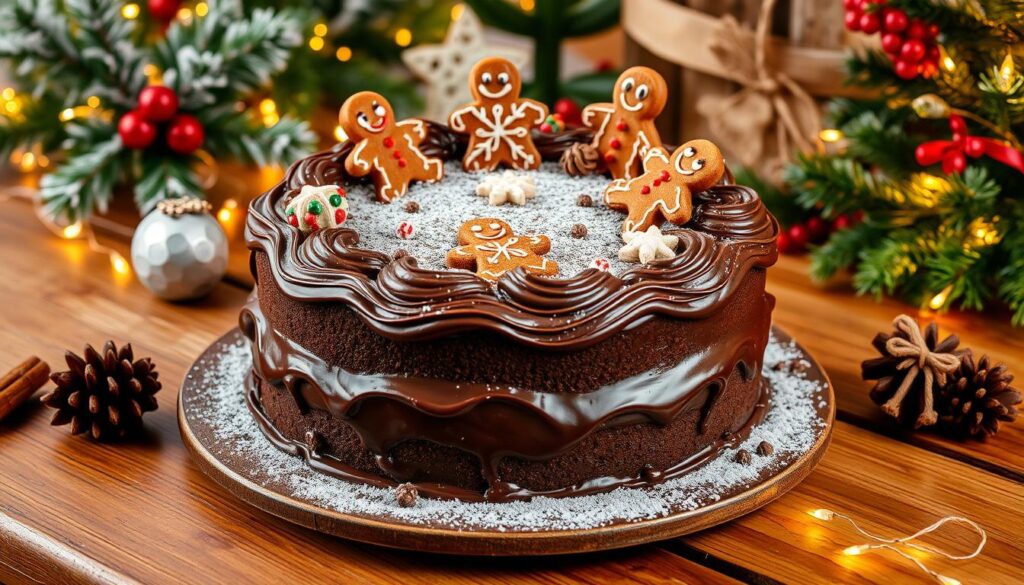 chocolate gingerbread cake