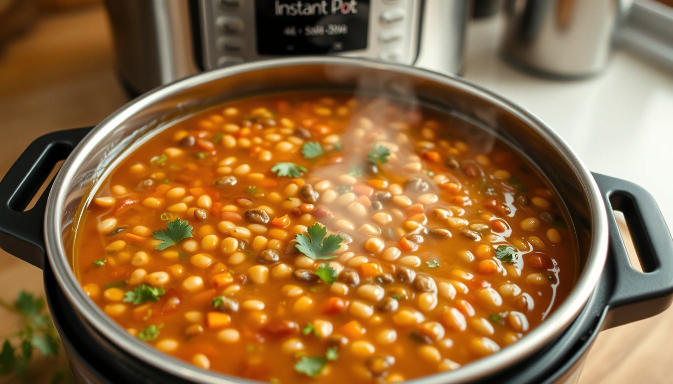 instant pot lentil soup