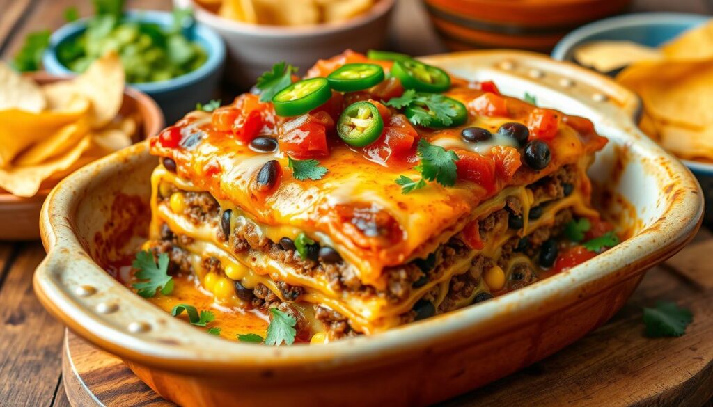 mexican lasagna