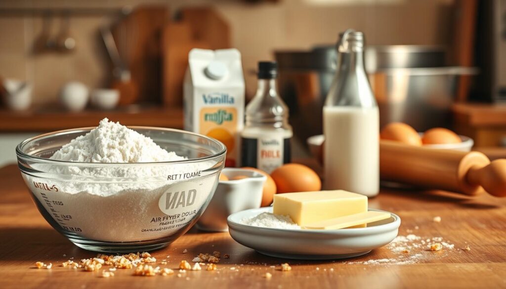 Air Fryer Donut Ingredients